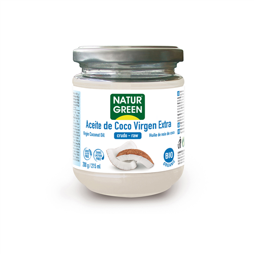 Aceite de Coco Virgen NaturGreen 200 gr