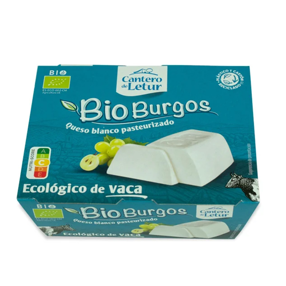 Queso Bio Burgos de Vaca El Cantero de Letur 2x100 gr