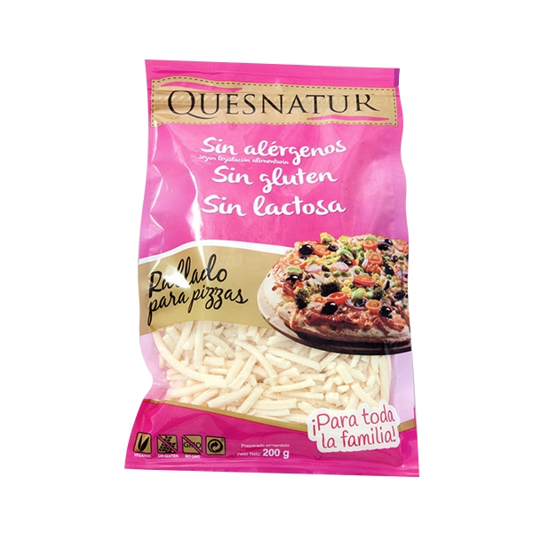 Queso Rallado Mozzarella Quesnatur 200 gr