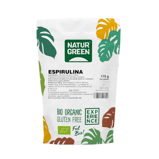 Espirulina Bio NaturGreen 175 gr